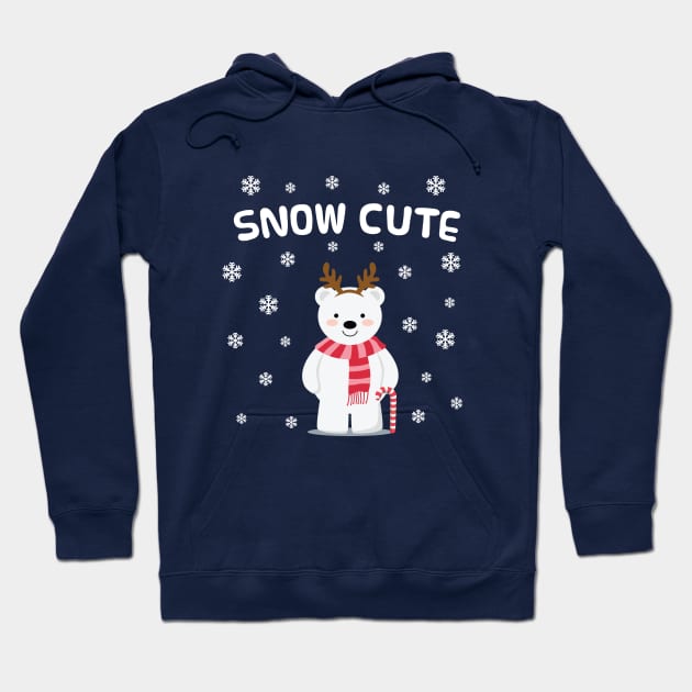 Snow Cute Christmas Hoodie by The Gift Hub